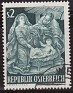 Austria - 1963 - Christmas - 2 S - Green - Austria, Christmas - Scott 718 - Baroque Creche by Josef ThaddÃ¤us Stammel - 0